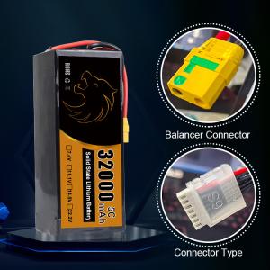 China FPV drone battery 22.2V Solid State Drone Batteries with 5-10C Discharge Rate factory