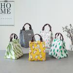L19*D17cm Silk Printing Insulated Lunch Cooler Bags