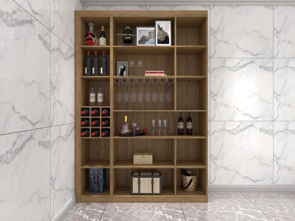 Wine Cabinets For Home Used Of MDF Board In Wall Storage Units With Glass