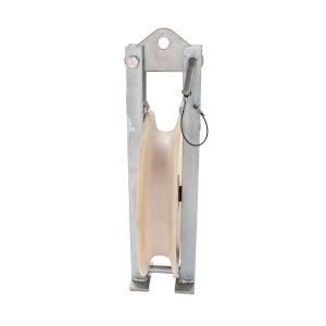 China Aluminum Alloy Aerial Roller 15KN Universal Stringing Block factory