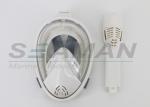 new updated fashion look 180 degree full face snorkel mask with Gopro mount