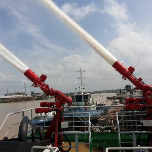 China CCS, BV, ABS Approved 300-2400m3/h Stainless Steel FiFi System Fire Fighting Water Monitor factory