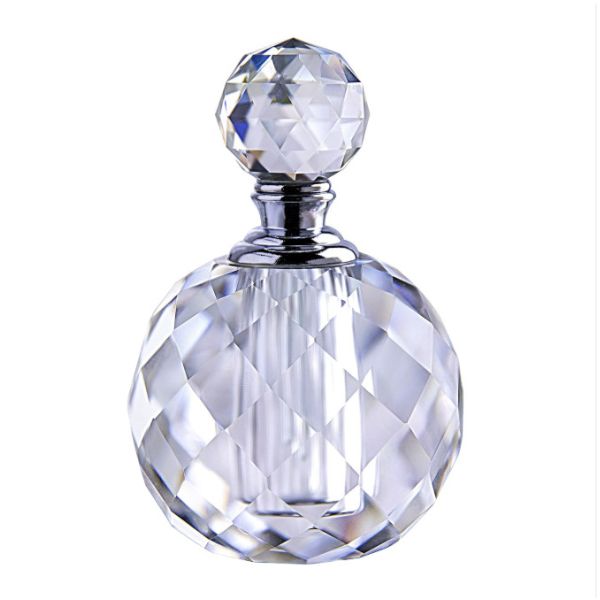 China Screw Thread Bottle Neck Glass Perfume Bottle for Perfume factory