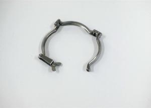 China Single Bolt Hose Heavy Duty Pipe Clamps High Pressure Standard Galvanized Steel factory