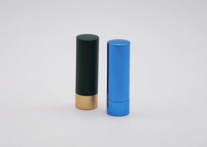 China OEM Aluminum Magnetic 3.5g Empty Lip Balm Tube Containers factory