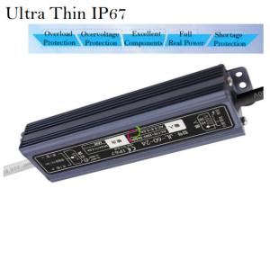 China IP67 24V 2.5A 60W Power Supply LED Driver Ultra Thin Ground Light Strips Light Box factory