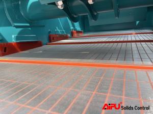 China Flat Type Shale Shaker Screen Composite Frame Stainless Steel Mesh factory