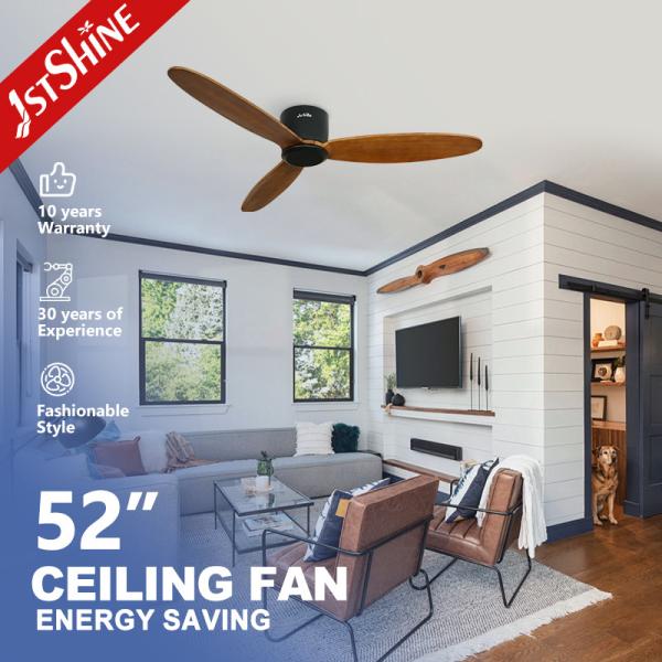 5-Speed DC Motor Remote Control Ceiling Fan Class A Energy Efficiency Rating for