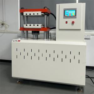 China Rubber Products Plate Vulcanizing Press Equipment 100t Capacity Heating Up Time Normal Temperature～160℃ About 20min factory