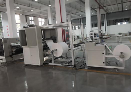220V Facial Tissue Paper Folding Machine High Speed Automatic Paper Folding