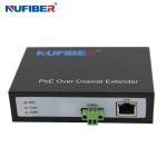POE IP Over 2 Wire Ethernet Over Coaxial Extender 300m DC52V For Hikvision