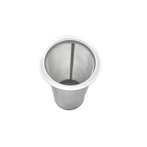 China 300 Micron Stainless Steel 8*15cm Mesh Grain Basket factory