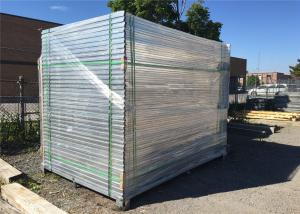 China 1800mm x 2900mm HDG powder coated temporary construction site fence panels/Construction Security Fencing factory