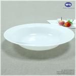 Elgant Food Grade 7.5 inch Disposable Plastic Salad Fruit Bowl-Resistant Salad