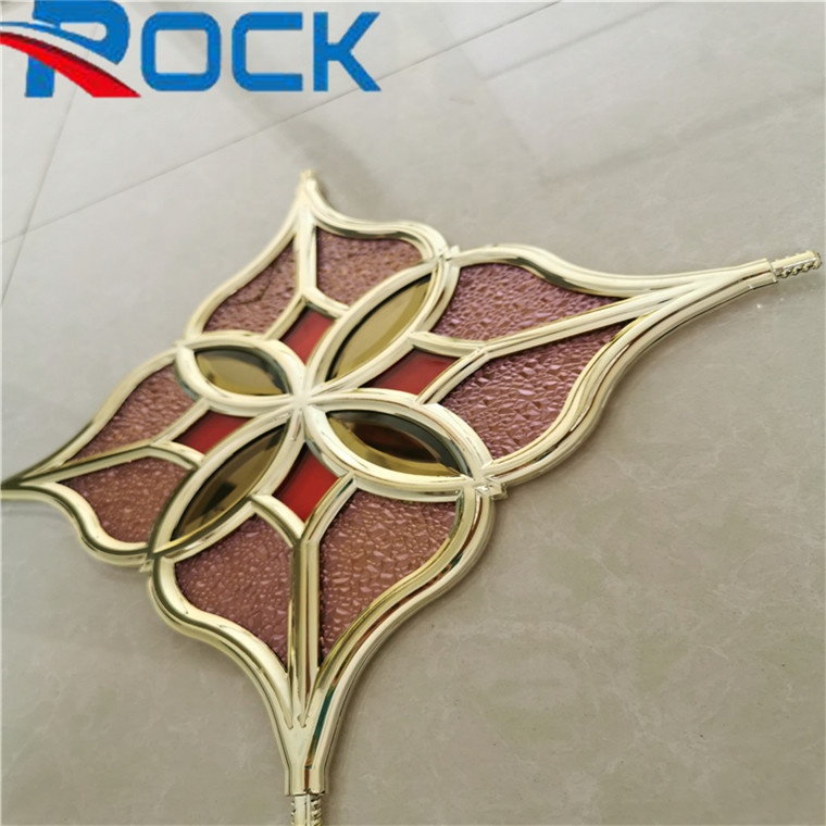 Elegant Mirror Georgian Bars Flower For Upvc Windows And Doors External