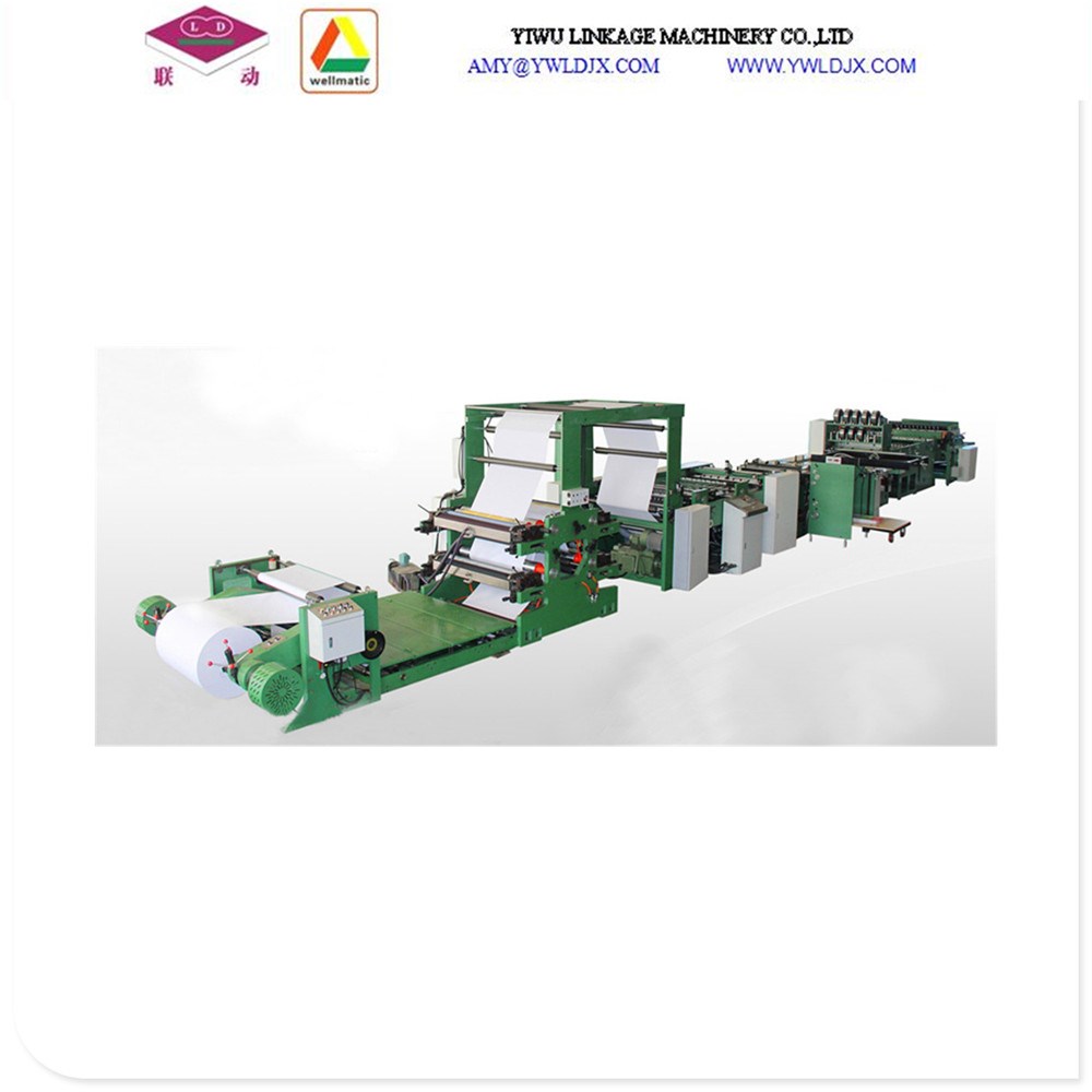 2 2 Ruling Fully Automatic Exercise Book Making Machine for Customer Printing Press