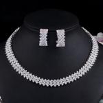 New popular Luxury exquisite AAA CZ Necklace Jewelry Cubic Zirconia jewellery