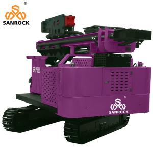 China Solar Hydraulic Press Pile Driving Equipment Screw Pile Ramming Machine factory