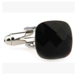 New promotional customed logo crystal zinc alloy cufflinks sports corperate