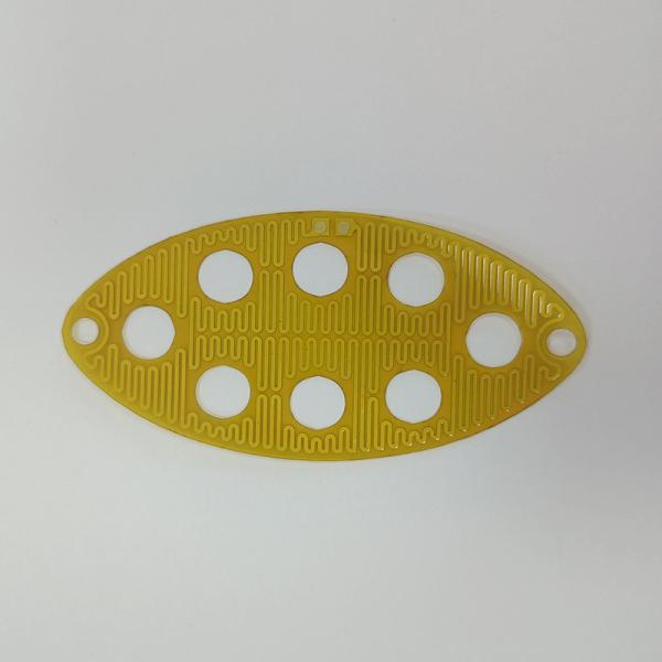 Constant Temperature Polyimide Heater Element Film 12 Volt For Electric Belt