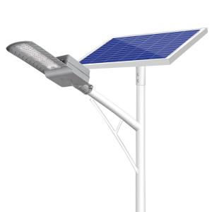 China Waterproof Split Solar Street Light 100w Solar Panel Street Light With LiFePo4 Battery factory