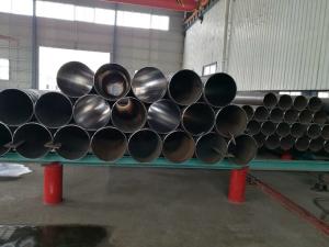 China Round 114mm Dia Erw Black Steel Pipe 2mm Thickness factory