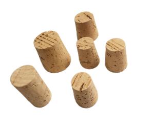 China Small Tapered Conical Cork Bottle Stopper Replacement Flexibility ODM factory