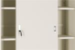 1850mm Vertical 2 Sliding Door Fireproofing Metal File Cupboard