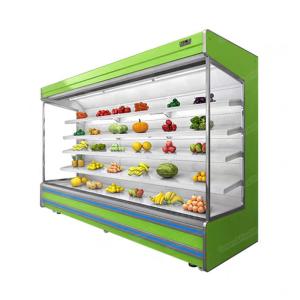 60HZ 220V Multideck Open Chiller With LED Lighting