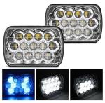 Led Square Work Light 7 Inches 5D 13 Pieces*5W Cree Chips 5800lm With Die-Cast