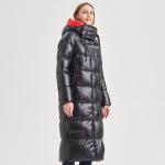 FODARLLOY 2022 warm hooded cotton-padded clothes slim long down winter jackets