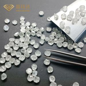 China 4-5 Carat Round HPHT Uncut Raw Diamonds DEF Color VVS VS SI Purity For Loose Diamonds factory