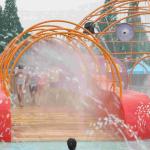 Outdoor Amusement Crab Maze Fiberglass Equipment Water Park Large Aqua Play