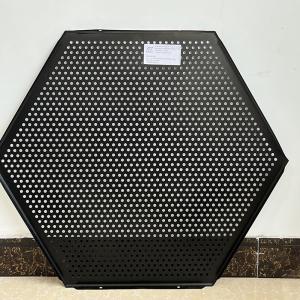 China Aluminum Hexagon Clip In Ceiling Thickness 0.8mm 404x404x404x404x404x404mm factory