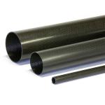 Customized High Modulus 8mm 15mm 3K Glossy Carbon Fiber Tube