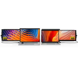China FCC IPS 1920x1200 300cd/m2 Portable Triple Screen For Laptop factory