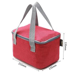 China SGS Polyester L21.5cm Insulated Lunch Cooler Bags factory
