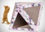 Furniture Safe Incline Cat Scratcher Reversible Help Good Scratching Habbits