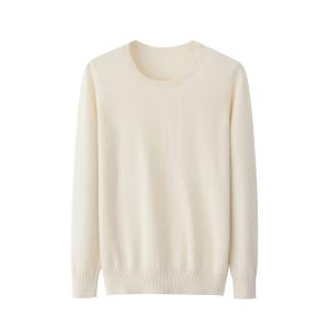 China Custom S-4XL Long Sleeve Womens Sweater Clothing Plain Knit Sweater Pullover factory