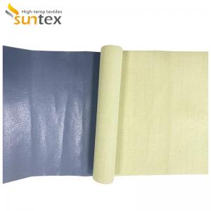 China Wholesale Abrasion Proof Silicone Coated Aramid Cloth Fabric for Robot Cover factory