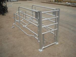 China 2.2m*1.0m*0.6m Size Pig Farrowing Crate With Feeder / Drinkers / Floor factory