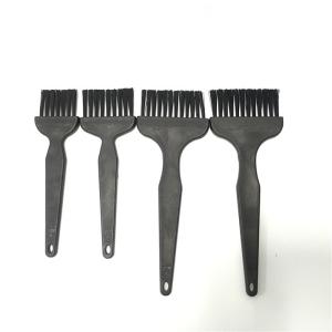 Anti Static Tweezers Flat ESD Cleaning Brush w/Conductive Handle And Fibers