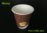 Popular Hot Paper Cups , biodegradable wedding disposable cups Logo Printed