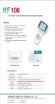 Palmsize Fluorescence Immunoassay Analyzer