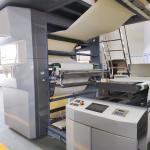 High Speed Wide Web Paper Cup Box Flexographic Printing Machine With Air Doctor