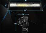 Triple Row Amber LED Light Bar , 22 Inch Amber White LED Light Bar
