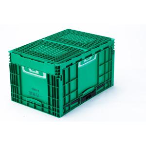 EU Shipping Crate Foldable Solid Box for Warehouse Plastic Moving Container
