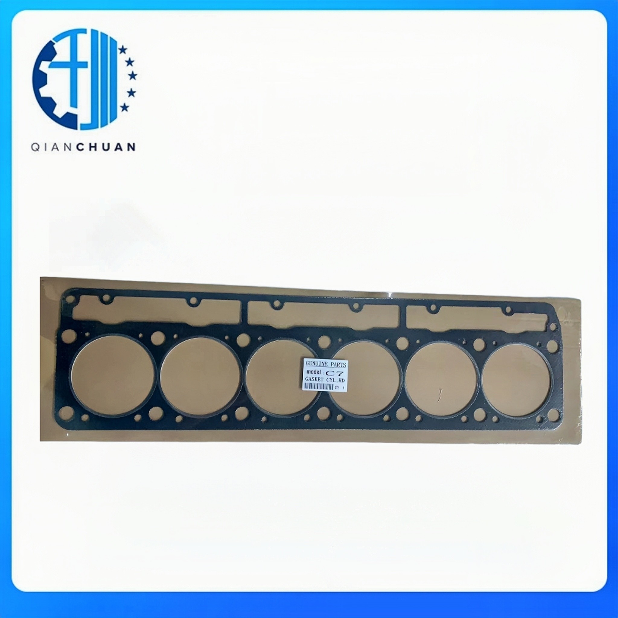 C7 Original Cylinder Gasket For Carter Machinery Diesel Engine Parts