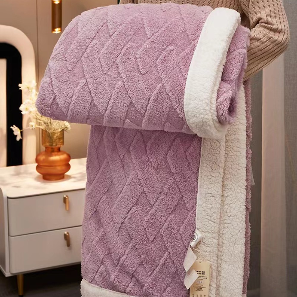 Modern Style Customized Fleece Printed 3D Photo Digital Printing Blanket for Home