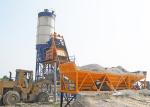 Mini Electric Portable Cement Batch Plant , Total Station Concrete Batching